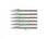 Groty Easton Avance 4MM 120-100gr #4   Break-off do strzał Carbon Avance - groty waga 120-110-110gr - 12szt