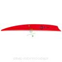 Lotka Bohning ZEN 4" gumowa shield - długa ZEN (neon red) 1szt