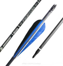 strzała Frontier Skylon FRONTIER Carbon lotki pióra 4" parabolic - strzała Frontier 600 węglowa Carbon - 1szt