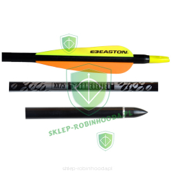 Strzały EASTON alu XX75 Gamegetter czarna 2315 spine 340 - 6szt