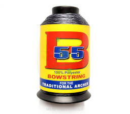 Nici BCY B55 Dacron -  szpula 1/4 lbs BCY (grafitowy)