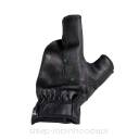 Rękawica łucznicza na rękę łuku Bow Glove - Buck Trail Hand Glove Leather (czarna) XS - S - M - L - XL