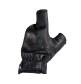 Rękawica łucznicza na rękę łuku Bow Glove - Buck Trail Hand Glove Leather (czarna) XS - S - M - L - XL