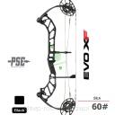 Łuk bloczkowy PSE EVO XF 30 myśliwski 2022 czarny matt 60# - 335fps - (czarny)