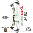 Łuk bloczkowy PSE EVO EVL 34 EC - 338fps - myśliwski siła 70# kolor (Realtree Edge)