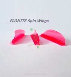 Lotki FLONITE Spin Wings K products 1.3/4" Red Nihon Japan 1.3/4" (czerwone)