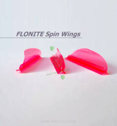 Lotki FLONITE Spin Wings K products 1.3/4" Red Nihon Japan 1.3/4" (czerwone)