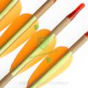 Strzała Drewniana Junior z grotem aluminiowym