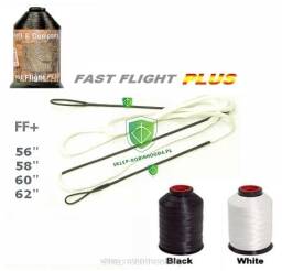 Cięciwa Fast Flight BCY Spectra-652 FF do łuku tradycyjnego - czarna 56" 58" 60" 62" 64"