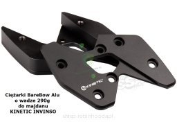 Ciężarki BareBow Kinetic Invinso 290g Alu (aluminiowe) do majdanu INVINSO