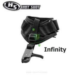 Spust nadgarstkowy Hot Shot INFINITY Velcro Strap na rzep (czarny)