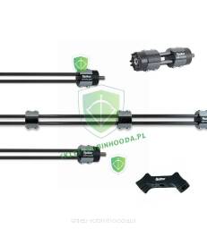 Zestaw stabiliztorów carbon BEITER Centralizer z gwintem końcowym (czarno-szare)