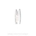 Nasadka Pin Nock FLEX F1 rozm. S - 12szt biała