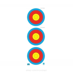 Tarcza papierowa JVD 3x20cm klasyczna 18m