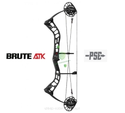 Łuk bloczkowy PSE BRUTE ATK AF 70# 328fps (55-70#) 23"-30.5" (czarny) 70#