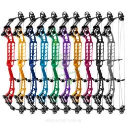 Zestaw Łuk bloczkowy Sanlida HERO 2 - Hero II 40" Tarczowy Hero-X10-2 2024 (large cam) 29-32' (kolor) siła 40#, 50#, 60#