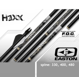 Strzały Carbon HEXX Easton Hexx 6mm- spine 260 -12szt