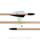 Strzała Cedrowa PREMIUM 31" 5/16 Cedar Shield 3" 40-45#